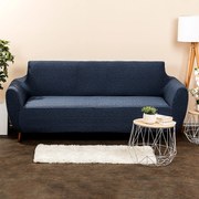 4Home Multielastyczny pokrowiec na kanapę Comfort Plus niebieski, 180 - 220 cm, 180 - 220 cm