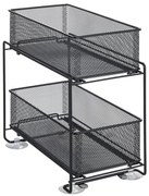 WENKO 69768800 - Uchwyt na gniazdko GIOMA 35x33,5 cm czarny