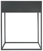 Ciemnoszary wielofunkcyjny metalowy kwietnik INDIZE TYP 3