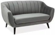 Sofa ELITE 2 VELVET szara SIGNAL