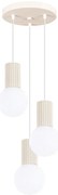 Beżowa nowoczesna lampa wisząca Z4-C30
