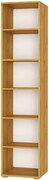 Regał wysoki na ubrania 60 cm dąb craft złoty R6-D58