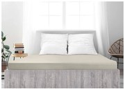 PrzytulneMieszkanie.pl Prześcieradło jersey ALVORA beżowe 180 x 200 cm