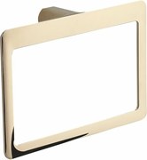 GEDY PI7087 Pirenei uchwyt na ręcznik 23 x 15 cm, złoty