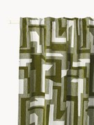 Zasłona nieprzezroczysta z szenilu Felice, 2 szt.