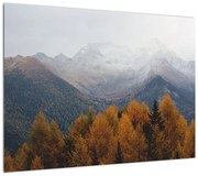 Obraz - Widok na grzbiety górskie (70x50 cm)