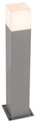 Nowoczesna lampa podłogowa zewnętrzna szara 50 cm IP44 - Denmark