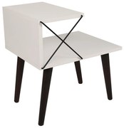Stolik nocny Cross White
