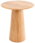 Okrągły stolik z litego drewna dębowego ø 40 cm Mushroom – Gazzda