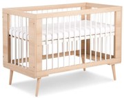 Łóżeczko dziecięce SOFIE 120x60 buk/białe LITTLE SKY