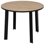 Stół rozkładany Wenus ∅100 cm dąb artisan ENDO