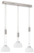Czarna metalowa lampa wisząca LED ze ściemniaczem Avignon – Fischer &amp; Honsel