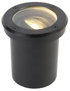 Inteligentny zewnętrzny reflektor do zabudowy czarny regulowany w tym Wi-Fi GU10 - Delux