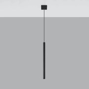 Lampa wisząca PASTELO 1 czarna SOLLUX  LIGHTING