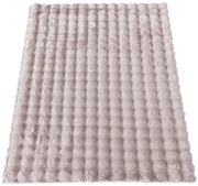 Różowy dywan 3D z długim miękkim włosiem S7-E91