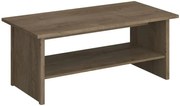 Prostokątna ława kawowa z półką dąb lefkas B3-Z74