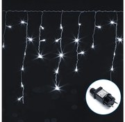 Aigostar - Zewnętrzny łańcuch dekoracyjny LED 75xLED/6W/230V 15x0,6m IP44 zimna biel