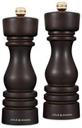 Cole&Mason - Zestaw młynków do soli i pieprzu LONDON 2 szt. 18 cm buk/brąz