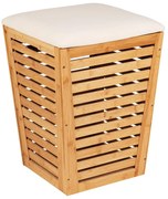 Bambusowy kosz na pranie 55 l – Wenko