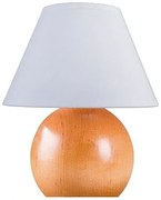 Okrągła lampka nocna drewniana buk - S226 R0-K36