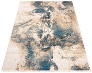 Prostokątny beżowy dywan w nowoczesnym stylu S6-A72