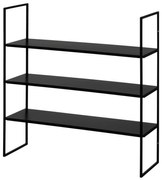 Metalowa półka na buty, 20 x 60 x 60 cm