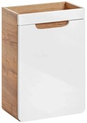 Szafka pod umywalkę ARUBA 826 40 cm biała/dąb COMAD