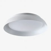 Plafon Led Do Montażu Sufitowego Na Zewnątrz Ze Stali Azanuy Biała - Sklum