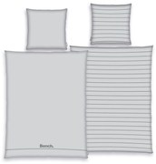 Bench Pościel bawełniana szary, 140 x 200 cm, 70 x 90 cm