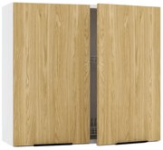 Kuchenna szafka z suszarką 80 cm dąb olejowany F3-G75