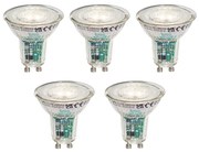 Set van 5 Smart GU10 50mm LED lampen helder 4.7W 345 lm 2200-4000K
