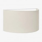 Kinkiet Lniany Kiraz ↔︎ 35 X ↑20 Cm & Pościel Biała - Sklum