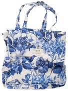 Torba tekstylna Really Nice Things Blue Flowers, szer. 44 cm