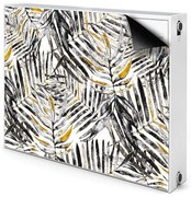 Maskownica na kaloryfer Czarne liście