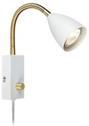 Markslöjd 106588 - Ściemnialny kinkiet CIRO 1xGU10/7W/230V biały