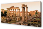Obraz na płótnie Rzym Forum Romanum wschód słońca
