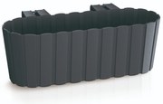 Skrzynka balkonowa Boardee 38,3 x 21,2x 13 cm antracytowy PROSPERPLAST