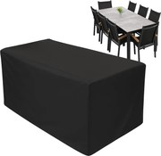 Doppler Pokrowiec ochronny na stół 220x100 cm + 6 do 8 regulowanych krzeseł