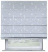 Niebieskoszara roleta dziecięca 170x130 cm Magic – Yellow Tipi