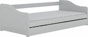 Łóżko młodzieżowe BLANKA 200x90 białe z szufladą