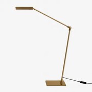 Lampa Stołowa Led Z Żelaza Valtyn Złoto - Sklum