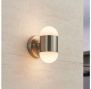 Eglo 75392 - Zewnętrzny kinkiet LED MEROLA 2xLED/3,7W/230V IP44 chrom matowy