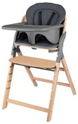 Lionelo - Krzesełko dziecięce do karmienia 3 w 1 MEGAN Szare drewno