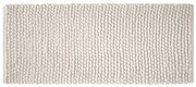 Biały dywanik łazienkowy 50x120 cm Aspen Bobble – Bianca