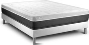 lózka z materacem VITAL SOFT 135 x 190 cm Rama lózka Bialy