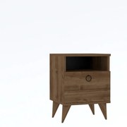 Stolik nocny Barlo Walnut