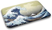 Antypoślizgowy dywanik łazienkowy Kanagawa Wielka fala