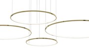 Lampa wisząca Saturno Gold 120W LED