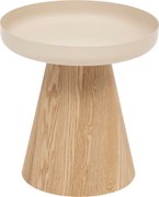 Stolik kawowy na jednej nodze HERCYNA, Ø 40 cm