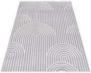 Szaro - biały dywan w stylu nowoczesnym S3-T05